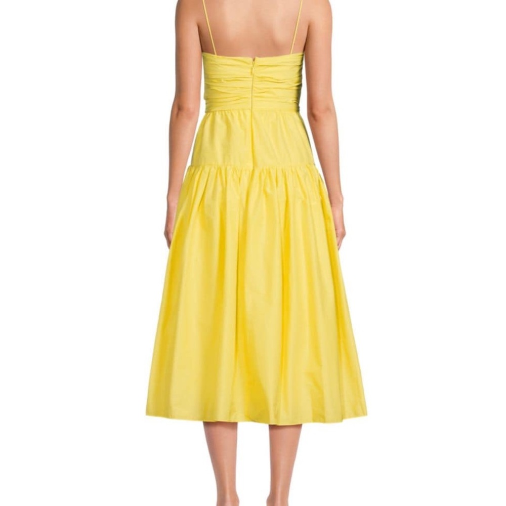 Tanya Taylor Jenna Dress Daffodil Color Size 2 Brand New with Tags